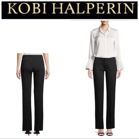 NWT KOBI HALPERIN Rylie Bootcut Pant Size 6
